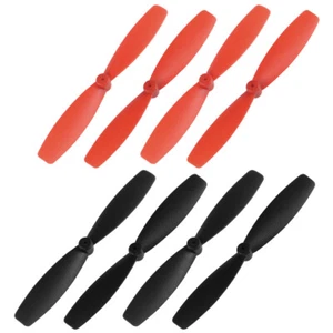 Hélices RC 55 mm CW CCW 2 palettes rotors noir rouge 4 paires - Photo 1 sur 4