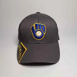 Fan Favorite Milwaukee Brewers Hook/Loopback Cap, Size Adjuatable - Picture 1 of 8