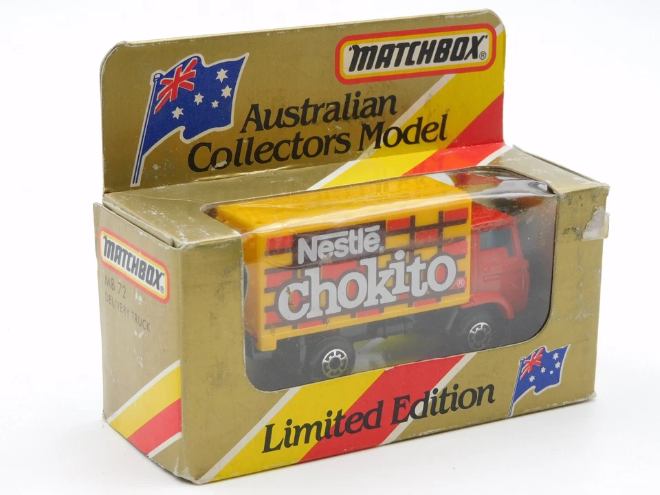 Matchbox Superfast Delivery Truck CHOKITO MB 72 Australian Collectors Model '81 - Immagine 1 di 2