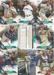 2016 Topps Chrome Baseball Seattle Mariners Master Team Set (9) - Bild 1 von 1