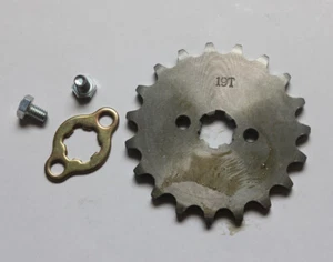 #420 17MM 19T Front Engine Sprocket for CRF50 XR50 70 Z50 DAX CT70 ST70 Bikes - Picture 1 of 1