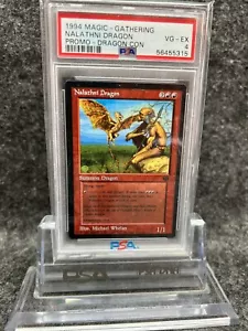 MtG Magic Nalathni Dragon Dragon Con (PDRC) Rare Red Promo PSA 4 - Picture 1 of 1