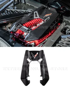 For 23-Up Chevrolet Corvette C8 Z06 | GM Factory Style CARBON FLASH Engine Cover - Picture 1 of 20