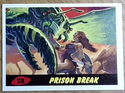 2015 Mars Attacks Occupation Heritage Card 28 PRISON BREAK. - Image 1 of 3