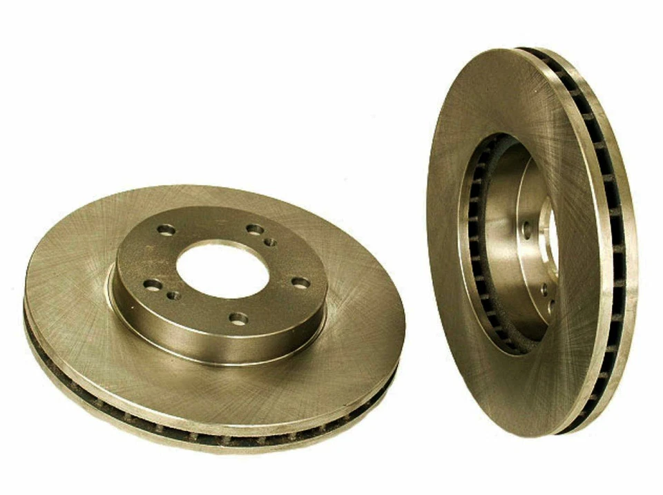 Kit de 2 rotores de disco de freno ventilados delanteros centrados para Infiniti 1993-97 J30/1990-96 Q45 Foto 1 de 4