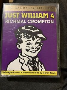 Just William 4 Richmal Crompton cassettes read by Martin Jarvis