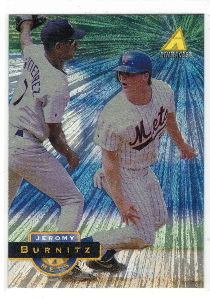 1994 PINNACLE (MUSEUM COLLECTION - DUFEX) JEROMY BURNITZ #395 METS - Image 1 of 1