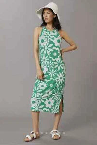 Daily Practice by Anthropologie Terry Jacquard Midi Dress Size MEDIUM NWT! - Picture 1 of 7
