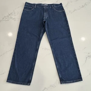 NWT Carhartt Men's Relaxed Fit Blue Denim Work Jeans Model BD4943-M  Size 40x30 - Picture 1 of 7