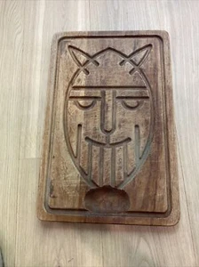 Mid Century Skjode Skjern Teak Cutting Board Viking - Picture 1 of 9
