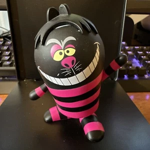 Disney Popcorns Mystery Series Vinylmation Black Pink Cheshire Cat Rare Figure - Picture 1 of 7