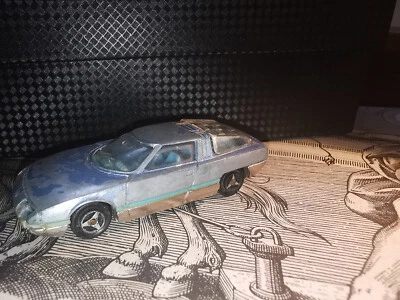 Vtg Majorette GS Camargue Citroen Blue Racing Car No N° 221 1/55 Made in France - Immagine 1 di 4