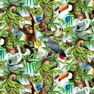 Animal Tree of Life Koala Pattern Premium Roll Gift Wrap Wrapping Paper - Picture 1 of 5