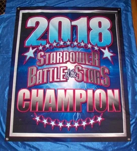 Starpower Dance Competitions 2018 Battle Of The Stars Champion 4'X5' Banner - Picture 1 of 1