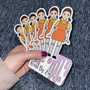 'Squid Game' Inspired Glossy Sticker - Picture 1 of 1