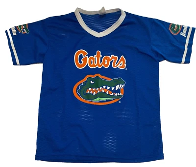 Camisa Jersey Flordia Gators Malla Azul por Franklin Juventud Mediana Foto 1 de 4