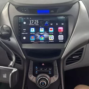 Android 13.0 CarPlay Car Radio GPS Stereo w/Camera For 2011-2013 Hyundai Elantra - Picture 1 of 23