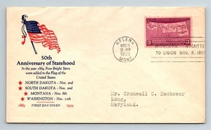 SC# 858-12 FDC - Helena Cancel - L34084 - Picture 1 of 2