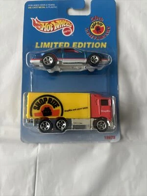 Camión de carretera Mattel Hot Wheels Pontiac Firebird & Shop Rite 1996 paquete de 2 15973 1:64 Foto 1 de 4