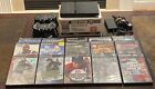 PS2 Slim Bundle W/ Rare GameStop Box 2 Controllers 15 Games &amp; Cords Tested!