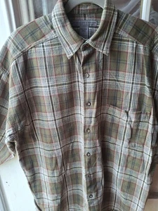 Le Collezioni Structure Men's 100% Cotton Shurt Size L Button Down Multicolored - Picture 1 of 6