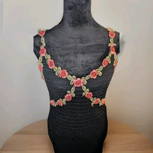 Vintage Y2K Cache Kleid Größe M - Bild 1 von 9