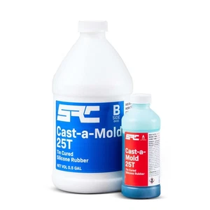 Cast-A-Mold 25T RTV 0.5-Gal, 2-Part, Liquid Silicone Mold Making Kit, Rubber ... - Bild 1 von 7