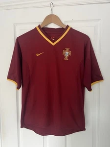 Camiseta de fútbol local Nike Portugal 2000-2002 talla pequeña - Imagen 1 de 14