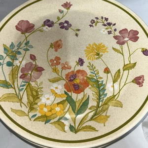 Set of 6 Summer Wind by Lenox Dinner Plates Temper-Ware Floral MCM Boho - Picture 1 of 5