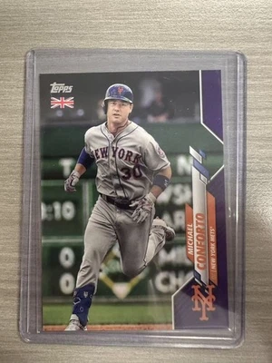 2020 TOPPS NEW YORK METS MICHAEL CONFORTO UK EDITION #36  33/50 - Image 1 of 2