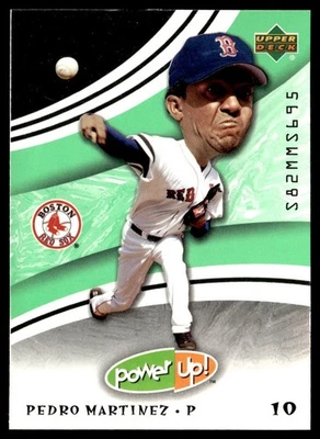 2004 Upper Deck Power Up Pedro Martinez Boston Red Sox #86 - Image 1 of 2