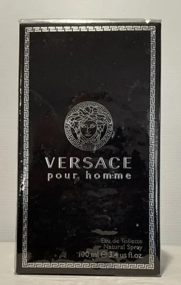 Versace Pour Homme Eau De Toilette 100ml Sealed Unopened. - image 1 of 4