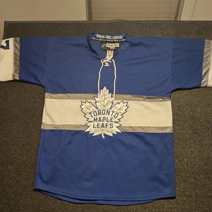 Vintage #17 Wendel Clark Toronto Maple Leafs Jersey Size 56 CCM Free Ship READ - Picture 1 of 11