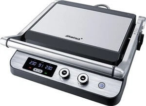 Steba Kontaktgrill FG 120 mit Edelstahlgehäuse und LED-Display - Bild 1 von 13