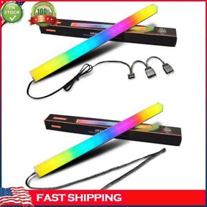 COOLMOON 5V/3Pin Small 4Pin Light Strip RGB LED Color Lamp for PC Case Chassis