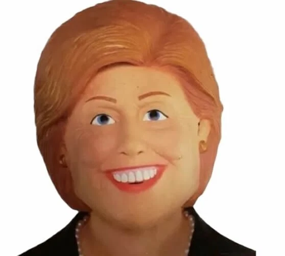 Lady President Mask Hillary Clinton-Like Halloween Latex Full Head Brand NEW - Image 1 of 1