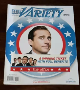 Daily Variety 2008 29. Mai komplett mit The Office Stoßstange Aufkleber Emmy TV Show - Bild 1 von 5