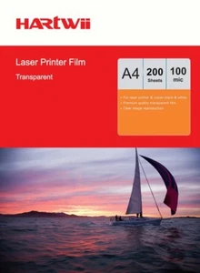 200 Sheets Overhead Projector Film OHP Film Clear A4 For Laser Printer AU Uinkit - Picture 1 of 7