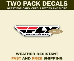 Fly Racing Stickers – Motocross & Powersports Vinyl Decal Set, Waterproof, Pro M - Picture 1 of 2