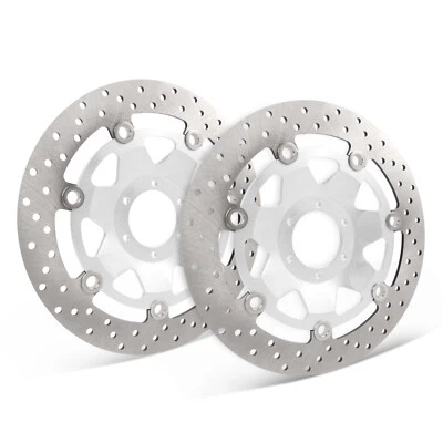 One Pair Front Brake Disc Rotor For Honda Goldwing GL1800 2001-2015 2002 2003 - Image 1 of 4