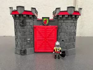 Playmobil Wolf Knights Take Along Medieval Castle Foldable With Knight Figure - Picture 1 of 14