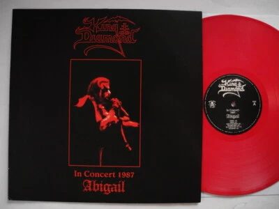 KING DIAMOND In Concert 1987 Abigail LP US re Red Vinyl Near Mint - Image 1 of 2