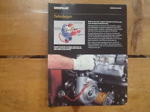 Folleto de turbocompresores Caterpillar 1998 - Imagen 1 de 3