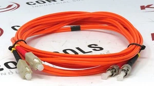 Unbranded SC to ST Duplex OM1 Multimode Fiber Optic Patch Cable 10ft (3m) - Picture 1 of 4
