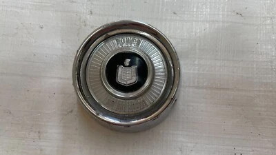 Tapa de bocina Mercury 1958 cromo volante botón placa de identificación moldura interior Foto 1 de 4
