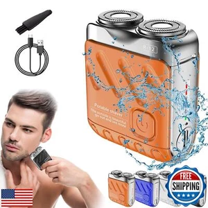 Skyworl Mini Shaver, Beard Shavers Portable Suitcase Design, Mini Portable El - Picture 1 of 5