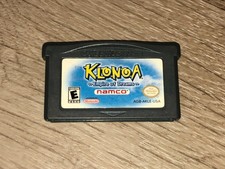 Klonoa Empire of Dreams Nintendo Game Boy Advance GBA Battery Saves