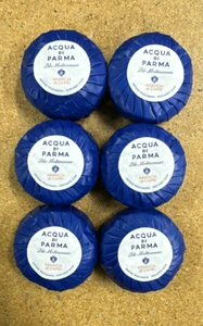 Acqua Di Parma Arancia Di Capri Blu Mediterraneo Wrapped Soap 50 Grams Set of 6 - Picture 1 of 2