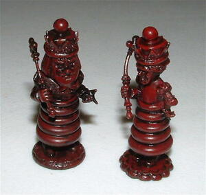 Mini figurine KAIYODO Alice In Wonderland RED KING & QUEEN SIR JOHN TENNIEL