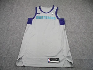Camiseta Greensboro Swarm Para Hombre 48+4 Longitud Nike Gris Auténtica Edición G Liga NBA - Imagen 1 de 9